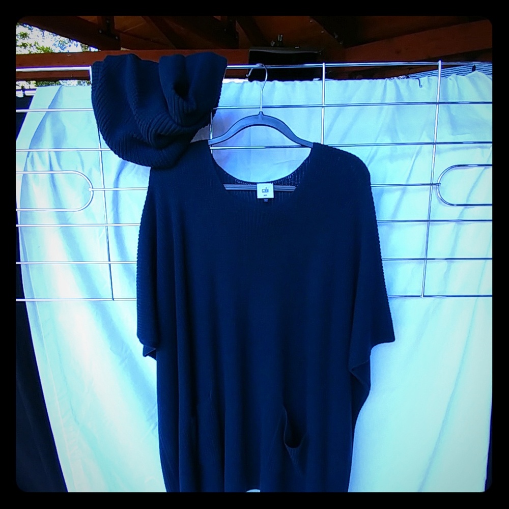 Cabi teal poncho